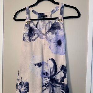 Dynamite Blue Floral Camisole Top